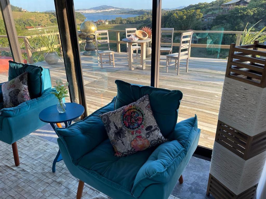 Villa Santorini Praia Do Rosa Com Piscina E Jacuzzi المظهر الخارجي الصورة