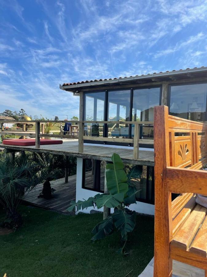 Villa Santorini Praia Do Rosa Com Piscina E Jacuzzi المظهر الخارجي الصورة